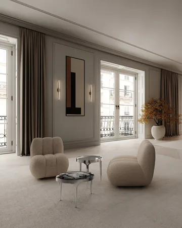 Stolik boczny Phantom - Chrome low - 101 Copenhagen