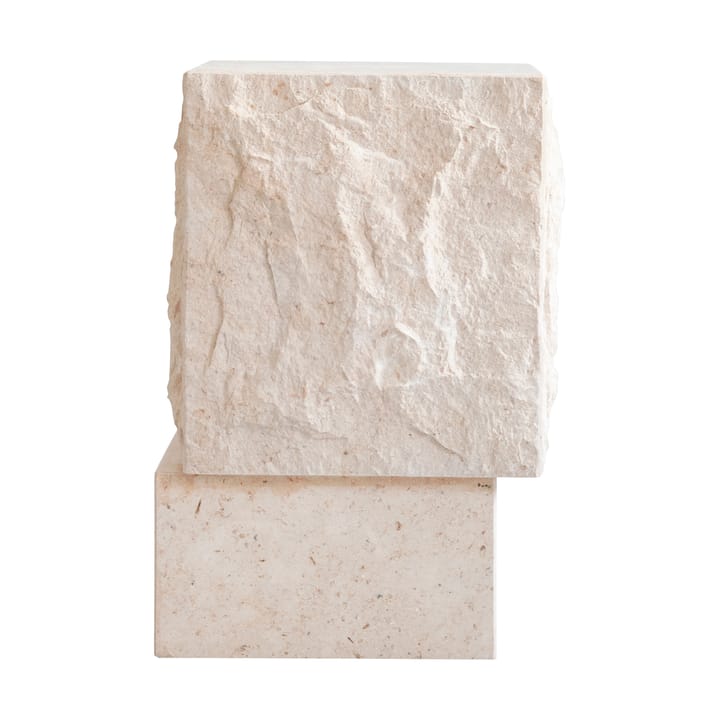 Stolik boczny Temple tall 50x33 cm - Limestone - 101 Copenhagen
