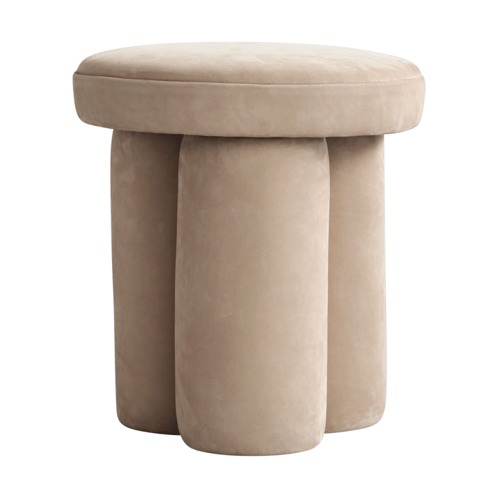 Taboret Big Foot Ø38x43 cm - Nubuck - 101 Copenhagen