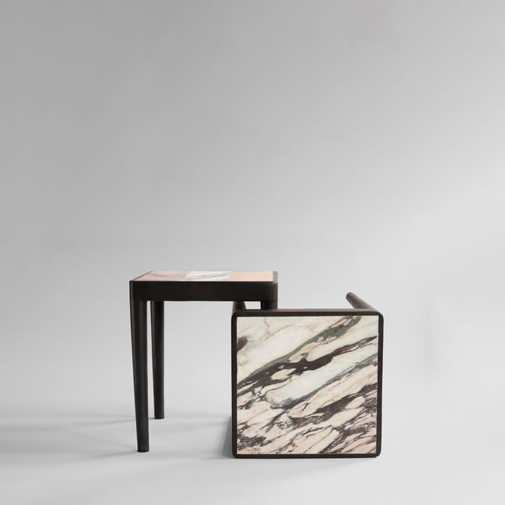Tairu stolik 38x38 cm, Calacatta 101 Copenhagen