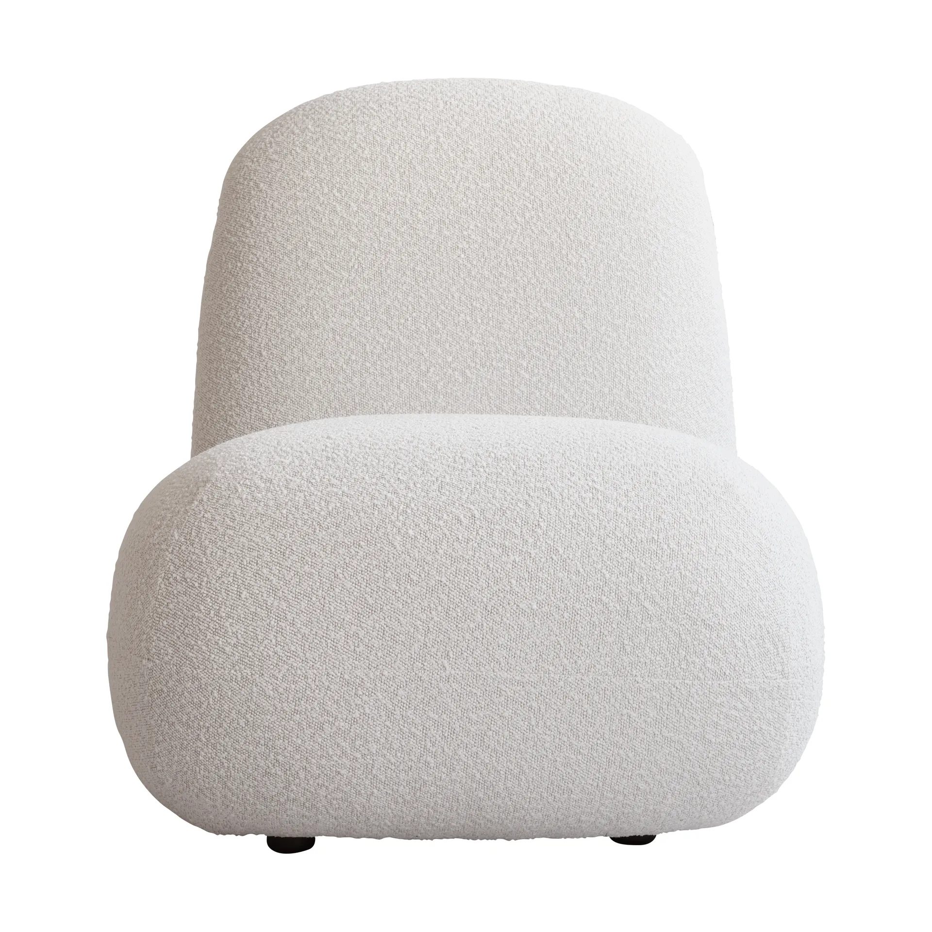 Toe Chair Flat fotel 92x75 cm, Bouclé 101 Copenhagen
