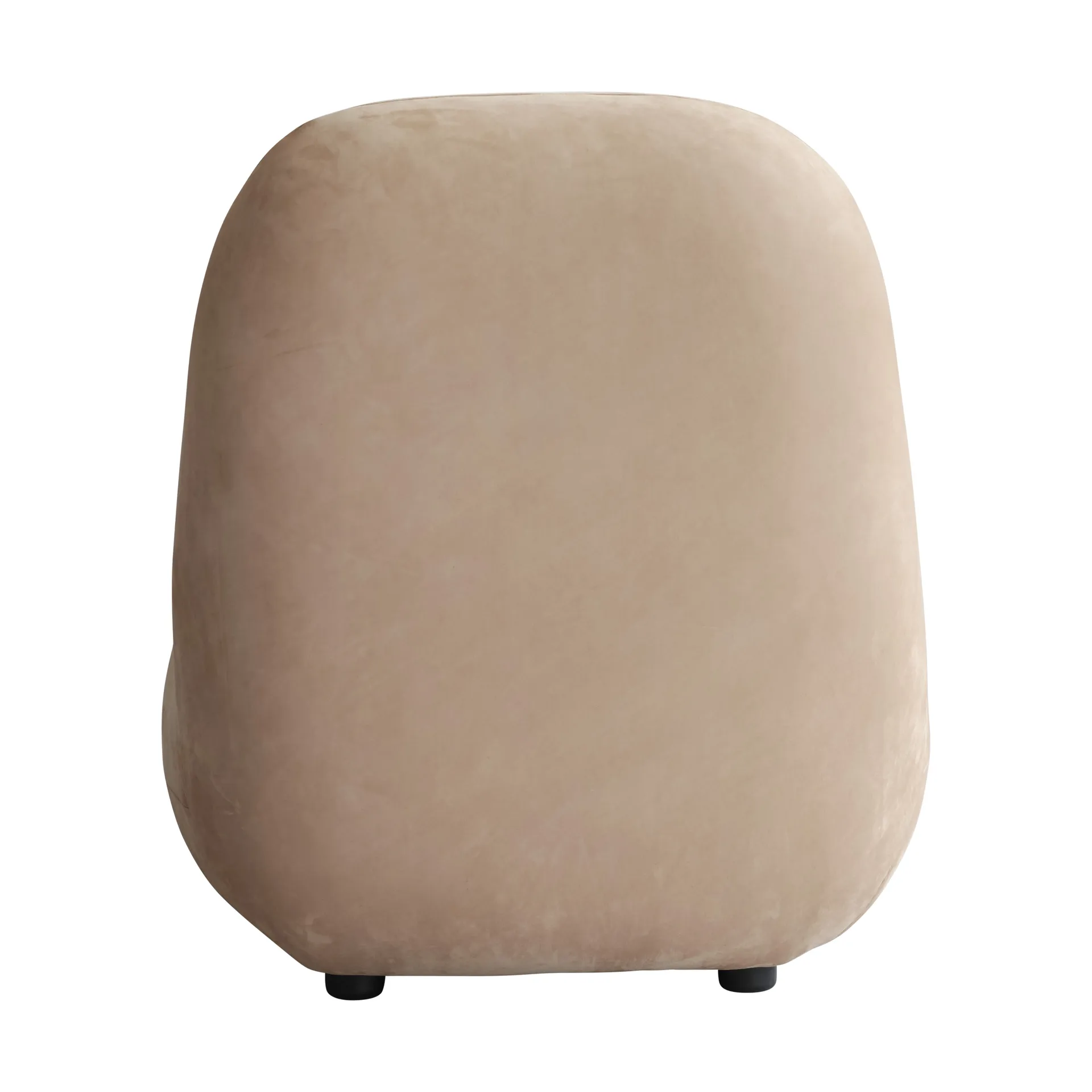 Toe Chair Flat fotel 92x75 cm, Nubuck 101 Copenhagen