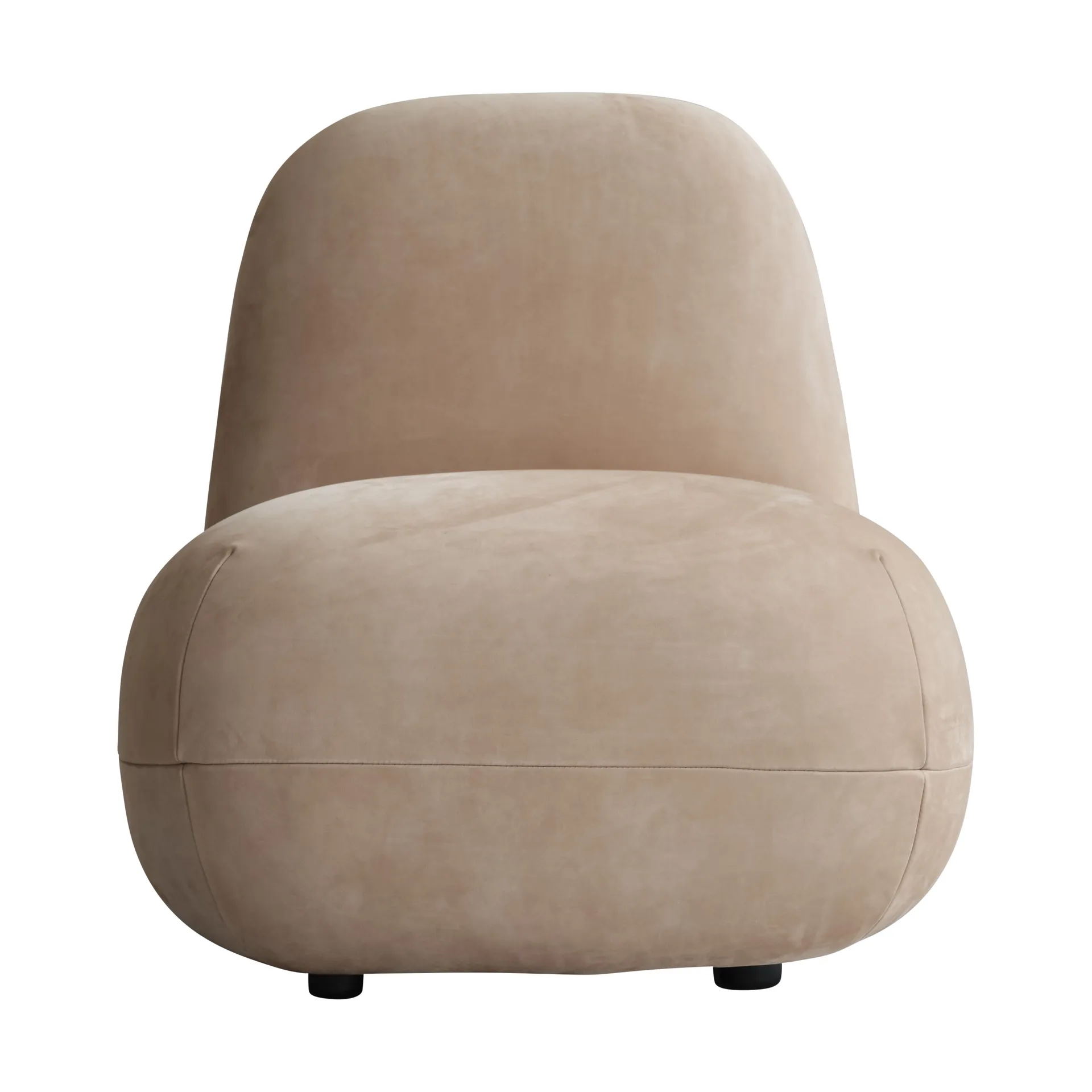Toe Chair Flat fotel 92x75 cm, Nubuck 101 Copenhagen