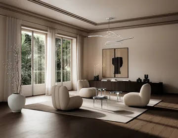 Toe fotel bouclé - Smoked sand - 101 Copenhagen