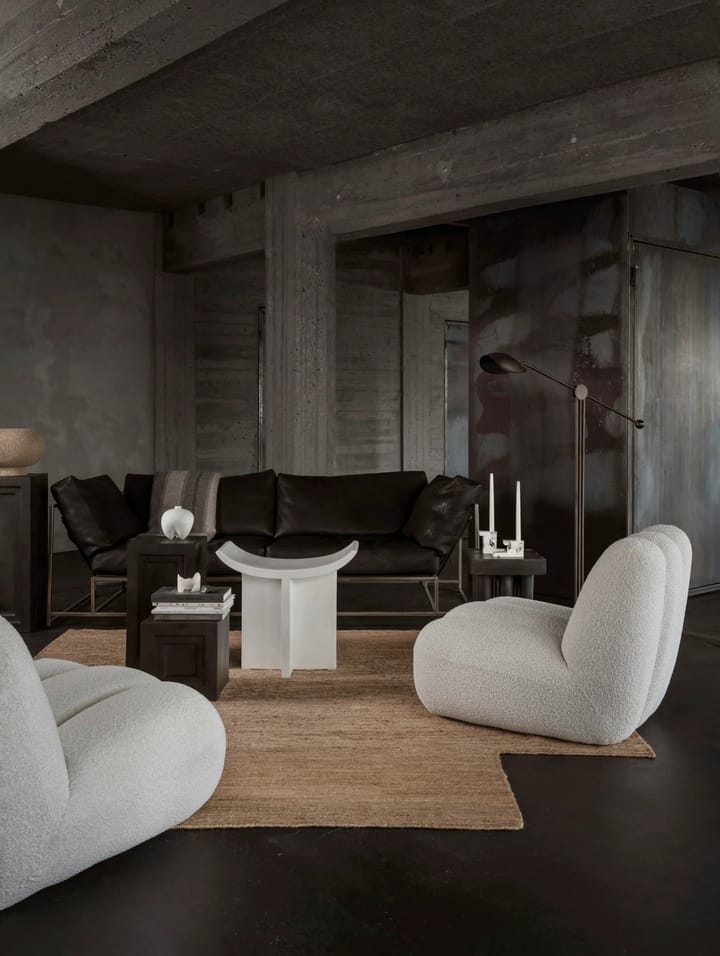 Toe fotel bouclé, Złamana biel 101 Copenhagen