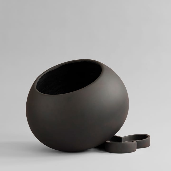 Urchin doniczka big Ø56 cm - Coffee - 101 Copenhagen
