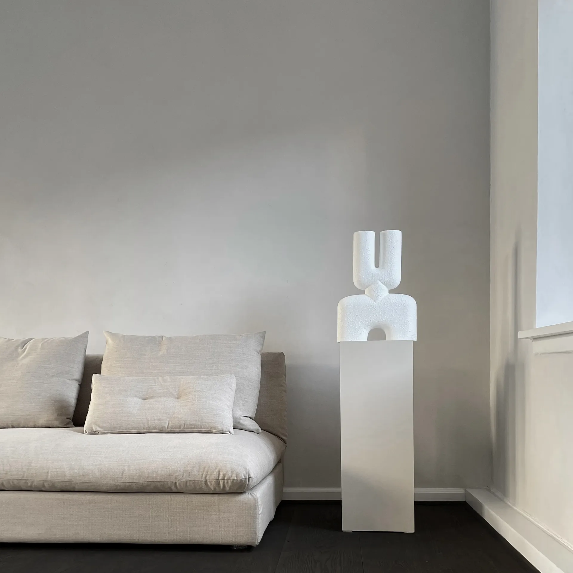 Wazon Cobra Double Medio 34x47 cm, Bubble White  101 Copenhagen