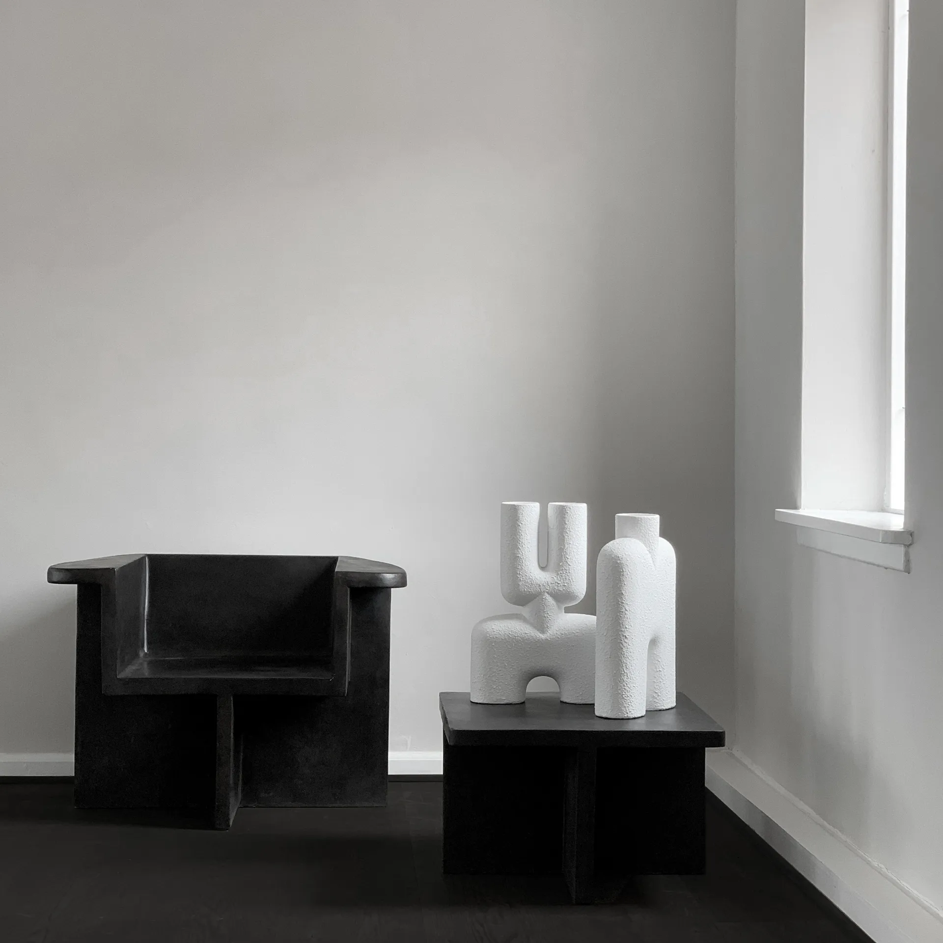 Wazon Cobra Double Medio 34x47 cm, Bubble White  101 Copenhagen