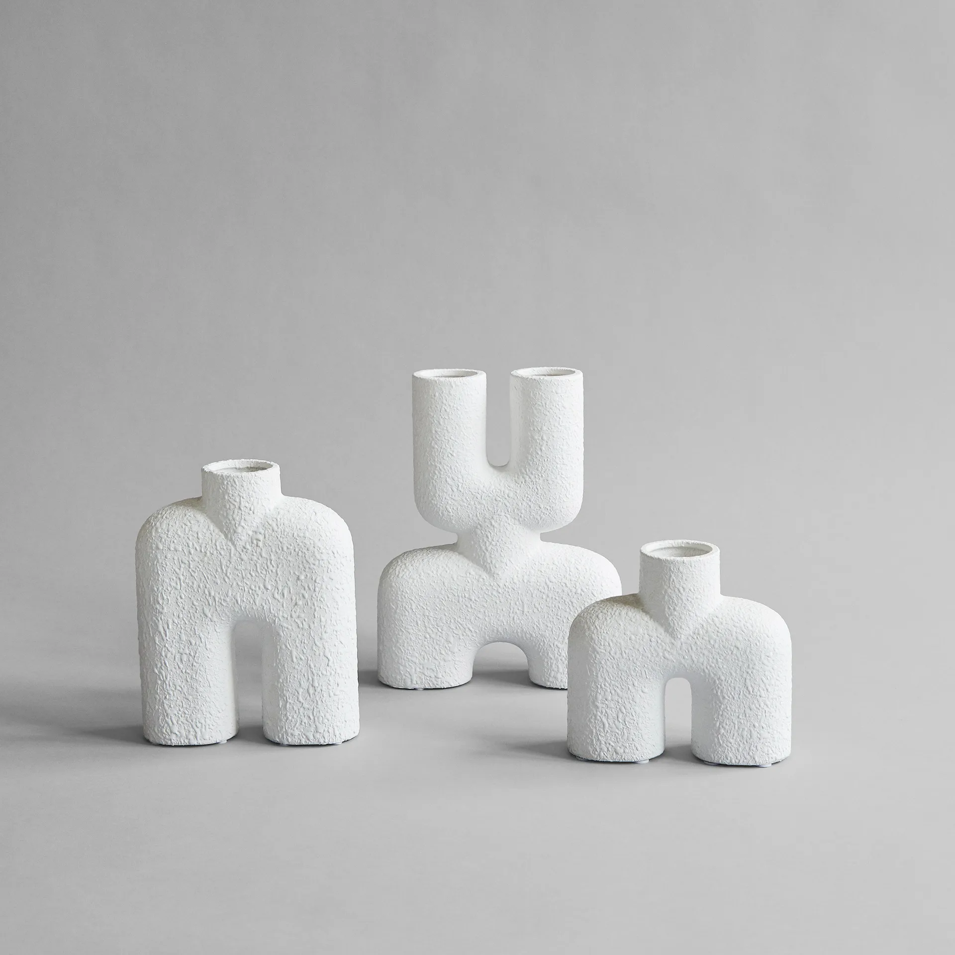 Wazon Cobra Double Mini 22x28 cm, Bubble White  101 Copenhagen