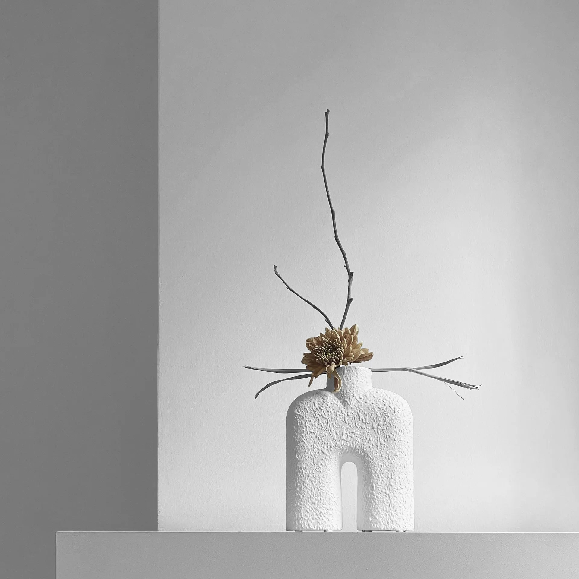 Wazon Cobra Tall Mini 18x23 cm, Bubble White  101 Copenhagen