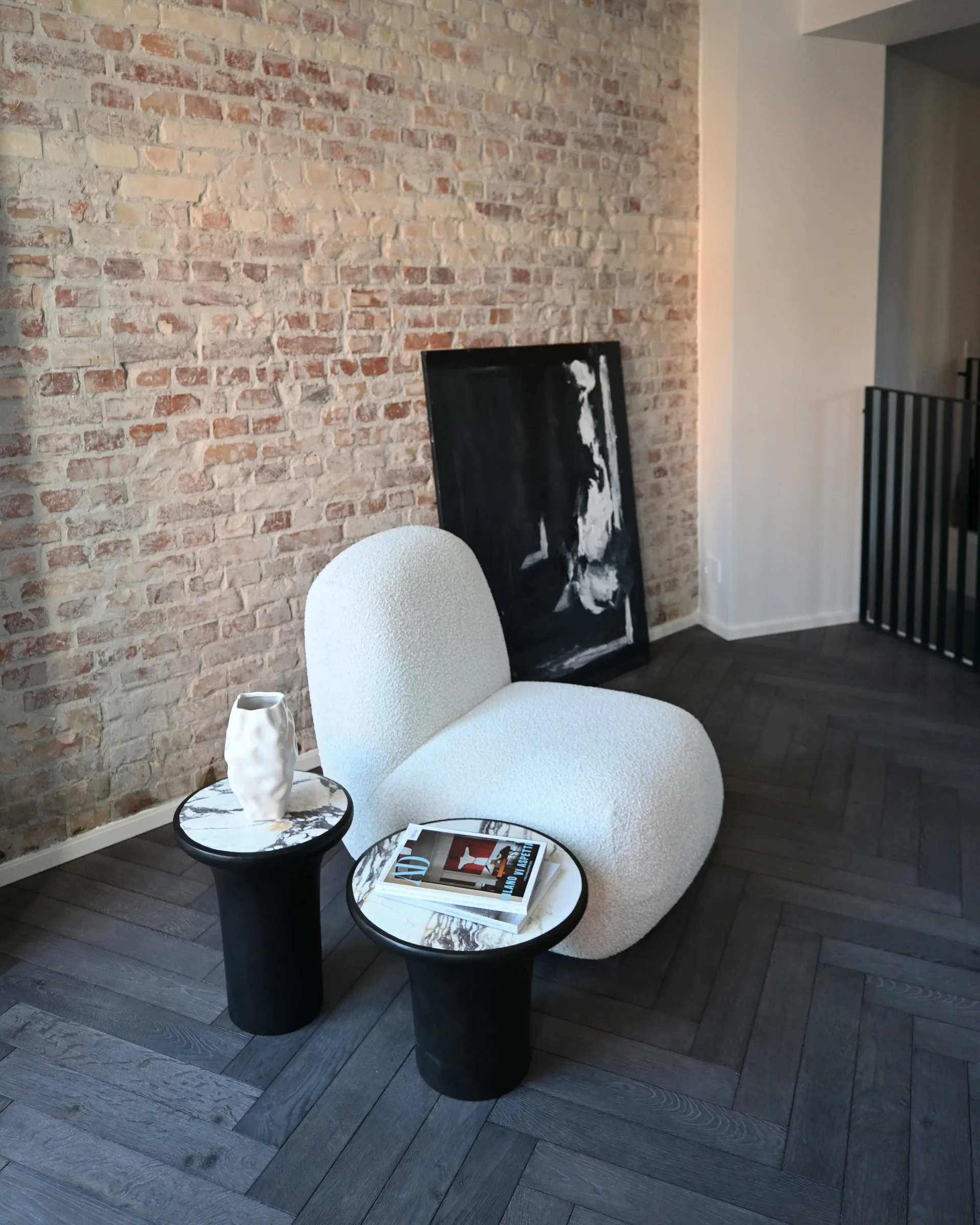 Wazon Katachi Mini, Brzoza o wysokim połysku 101 Copenhagen