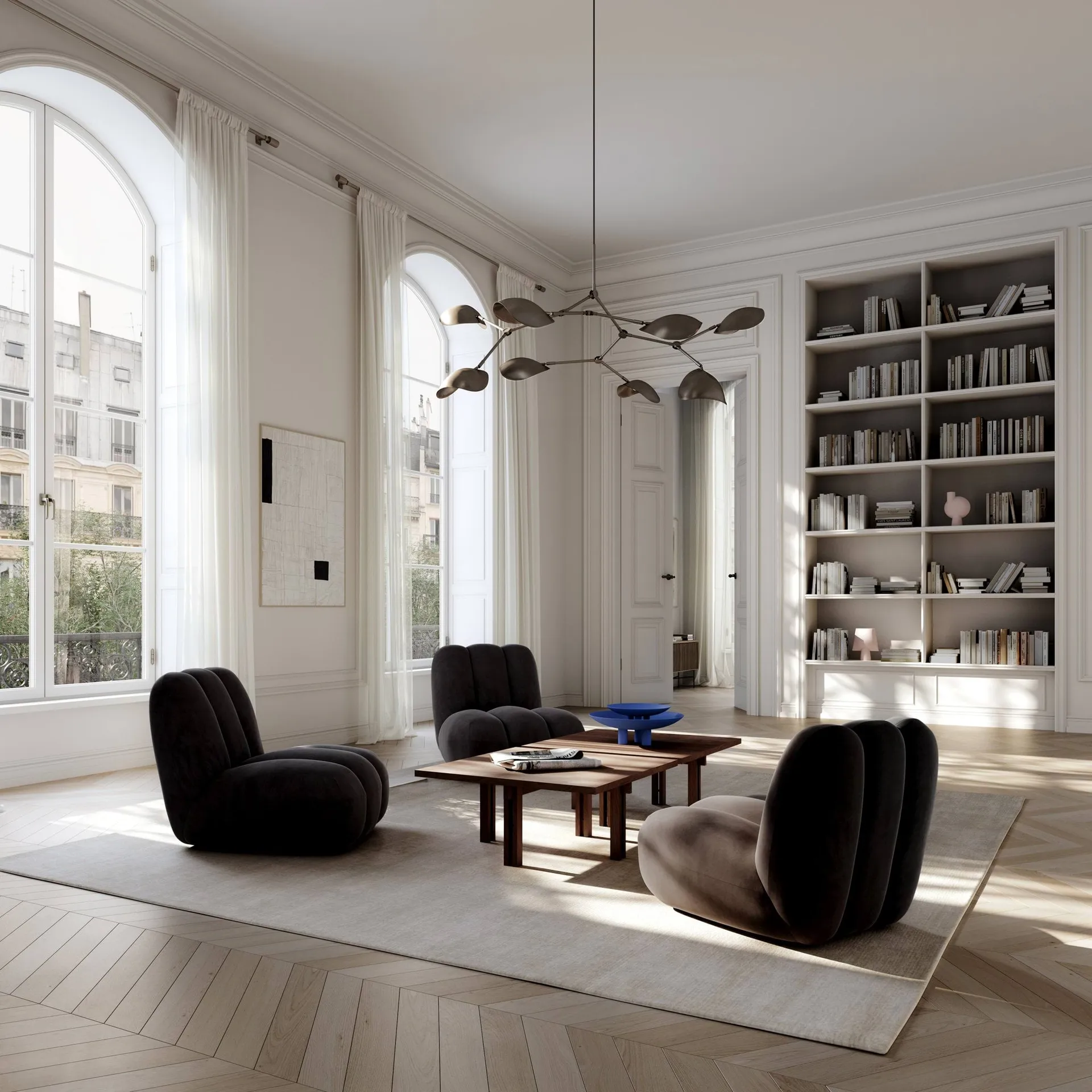 Wazon Medio Sphere Bubl, Rose 101 Copenhagen
