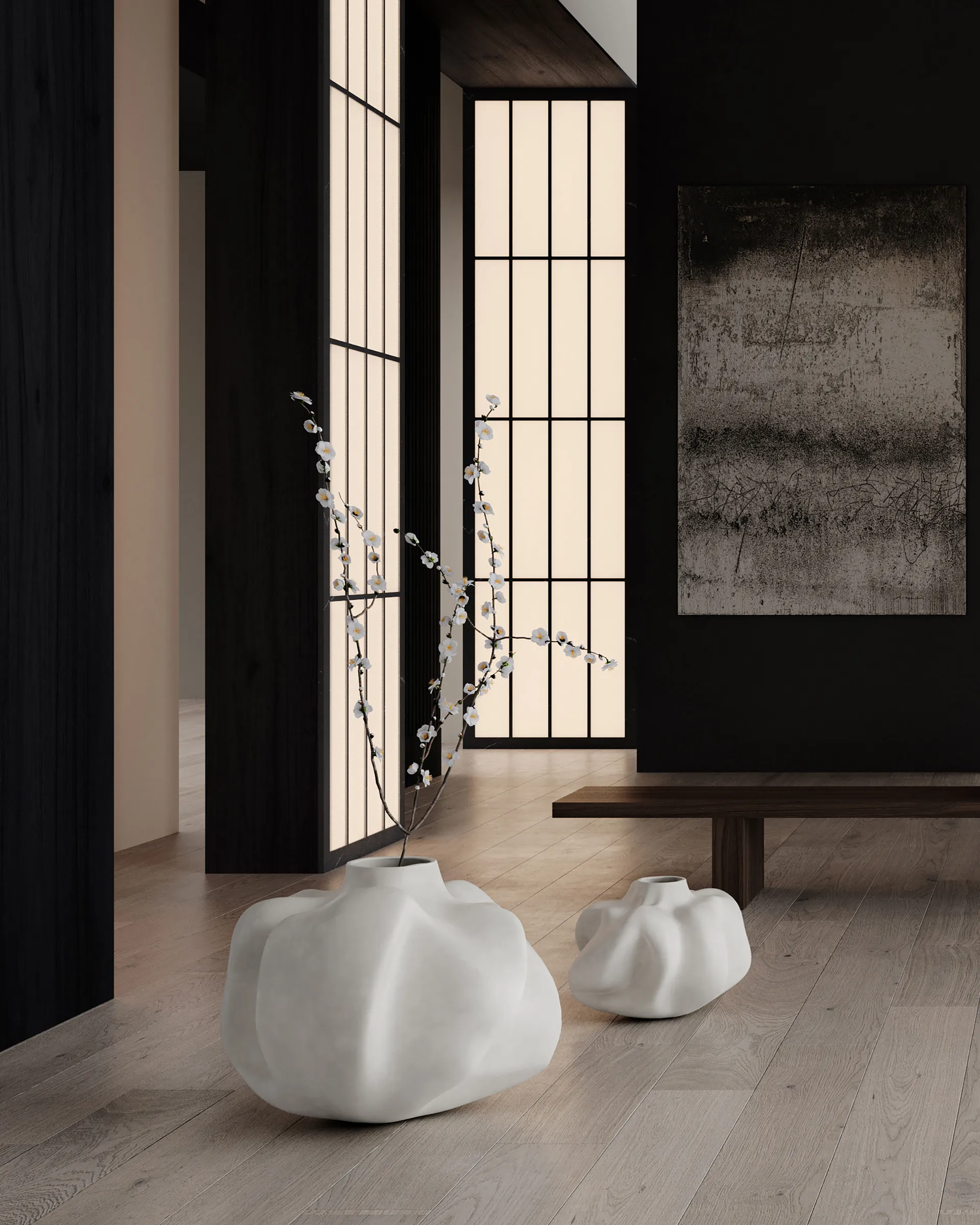 Wazon Wabi Big 48 cm, Birch 101 Copenhagen