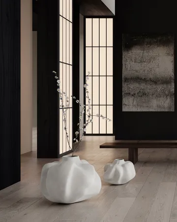 Wazon Wabi Big 48 cm - Birch - 101 Copenhagen