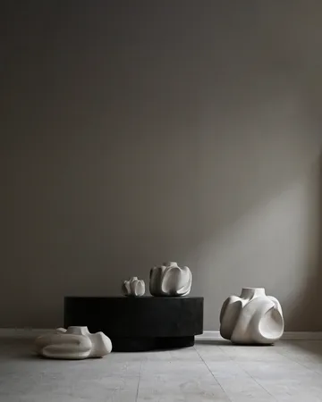 Wazon Wabi Fat  23 cm - Birch - 101 Copenhagen