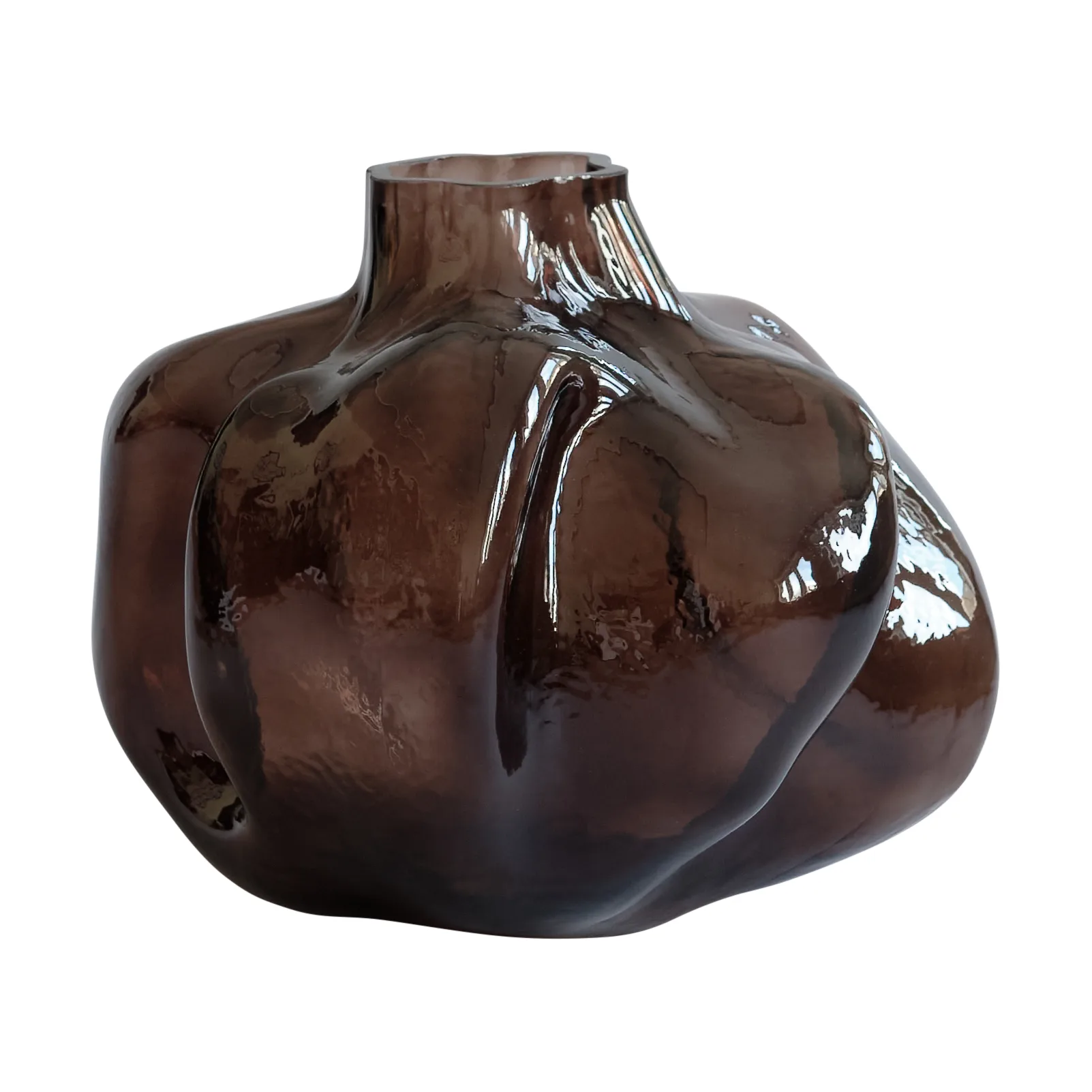 Wazon Wabi Medio 28 cm, Smoked forest 101 Copenhagen