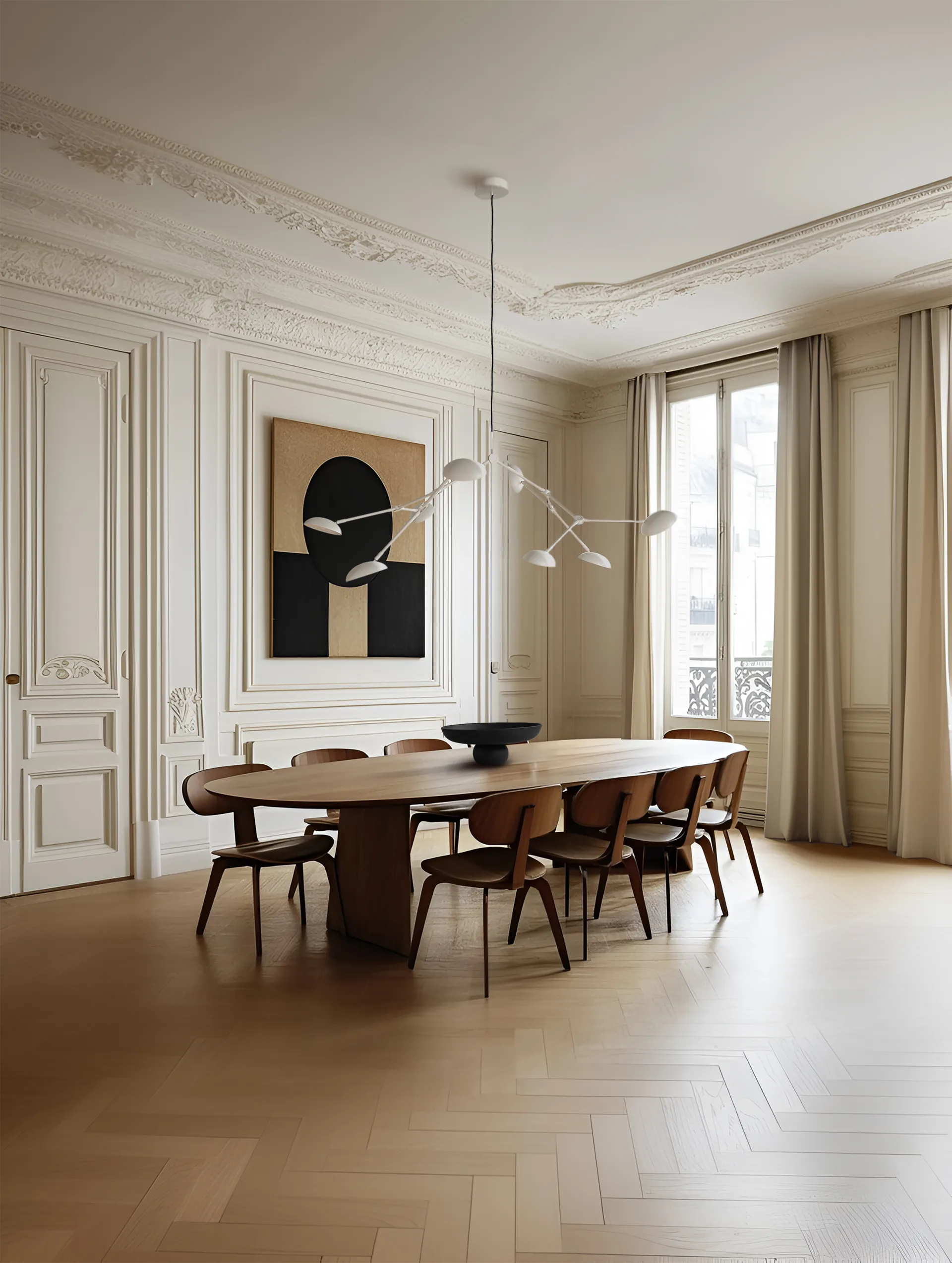 Żyrandol Drop Chandelier, Biały 101 Copenhagen