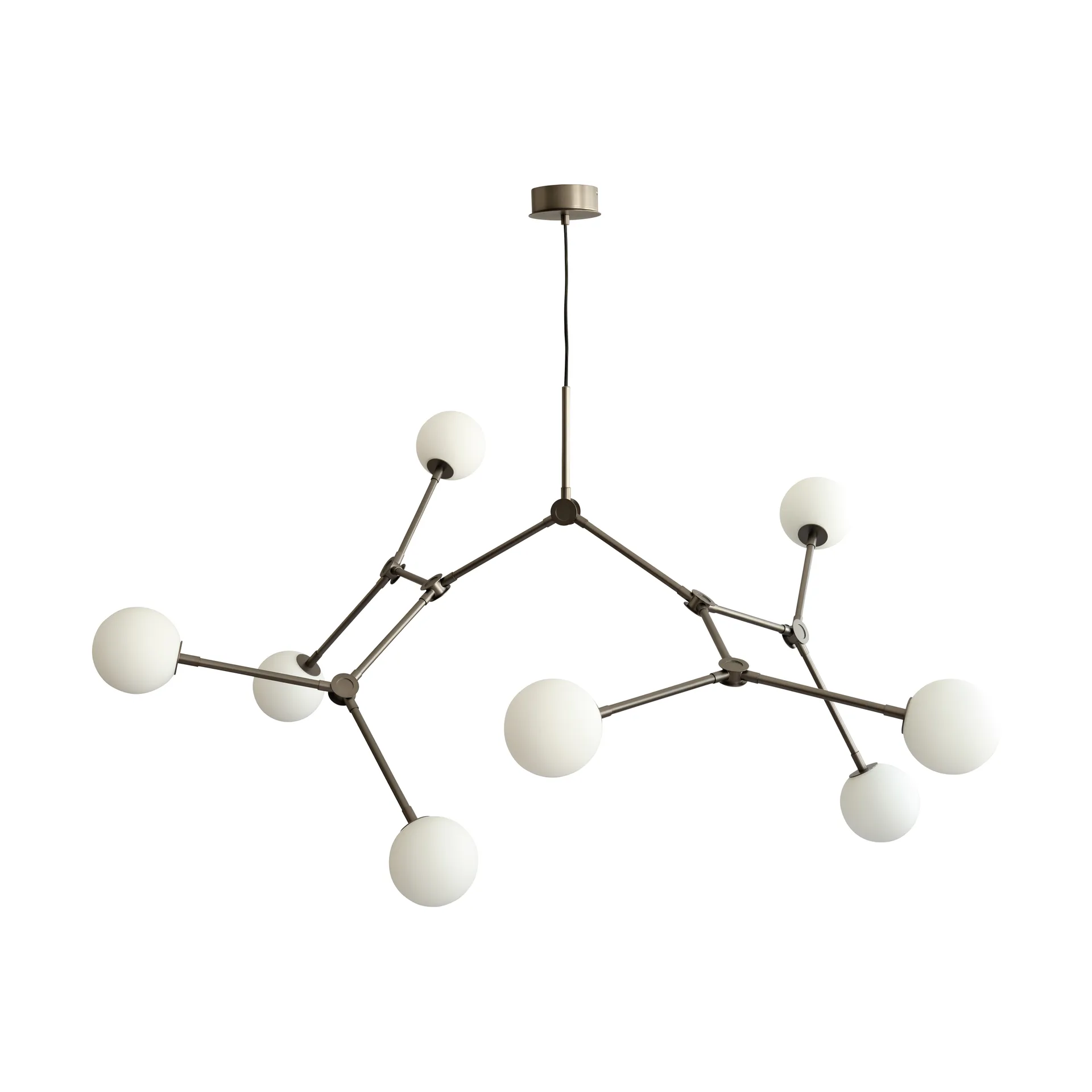 Żyrandol  Drop Chandelier Bulp grande, Grey 101 Copenhagen