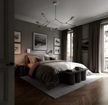 Żyrandol Drop Chandelier - Chrome - 101 Copenhagen