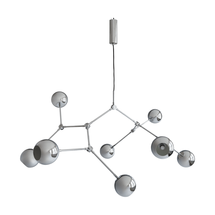 Żyrandol  Drop Chandelier Globe - Chrome - 101 Copenhagen