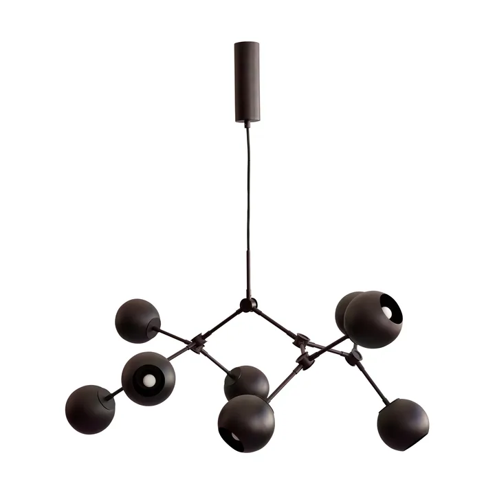 Żyrandol Drop Chandelier Globe mini - Burned black - 101 Copenhagen