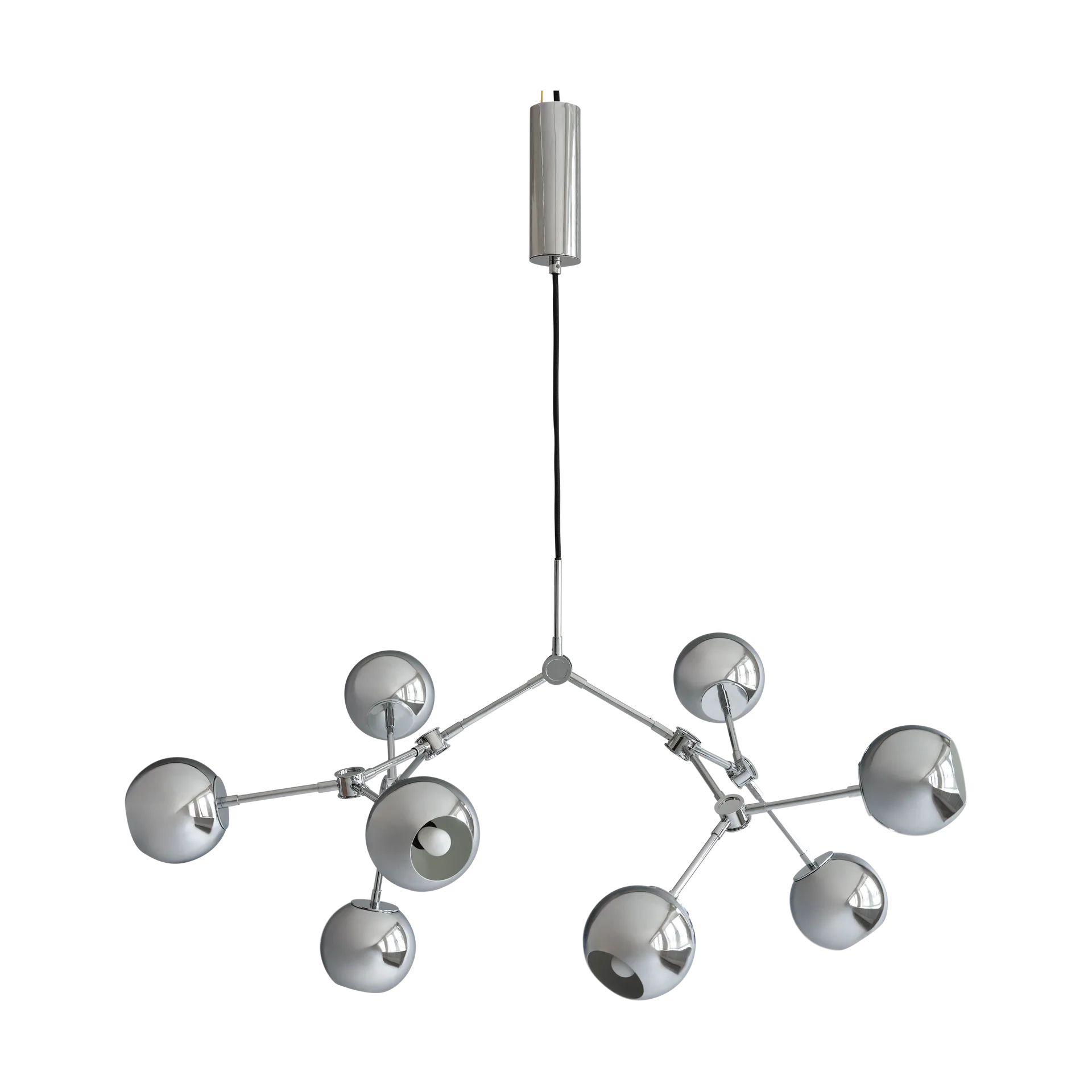 Żyrandol Drop Chandelier Globe mini, Chrome 101 Copenhagen