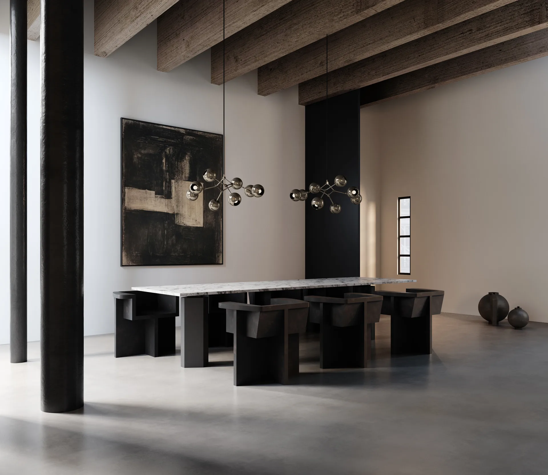 Żyrandol Drop Chandelier Globe mini, Chrome 101 Copenhagen