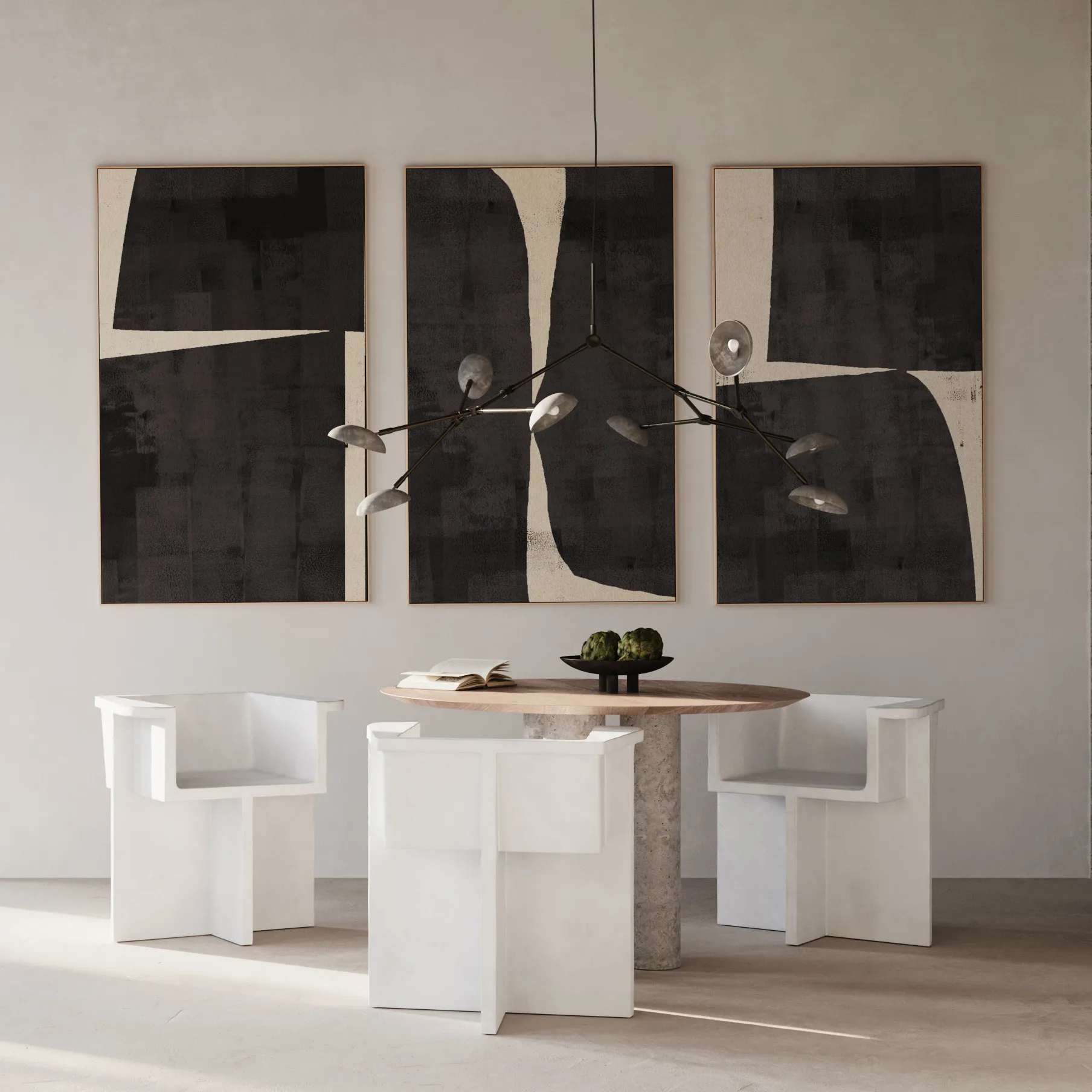 Żyrandol Drop Chandelier, Oksydowany 101 Copenhagen