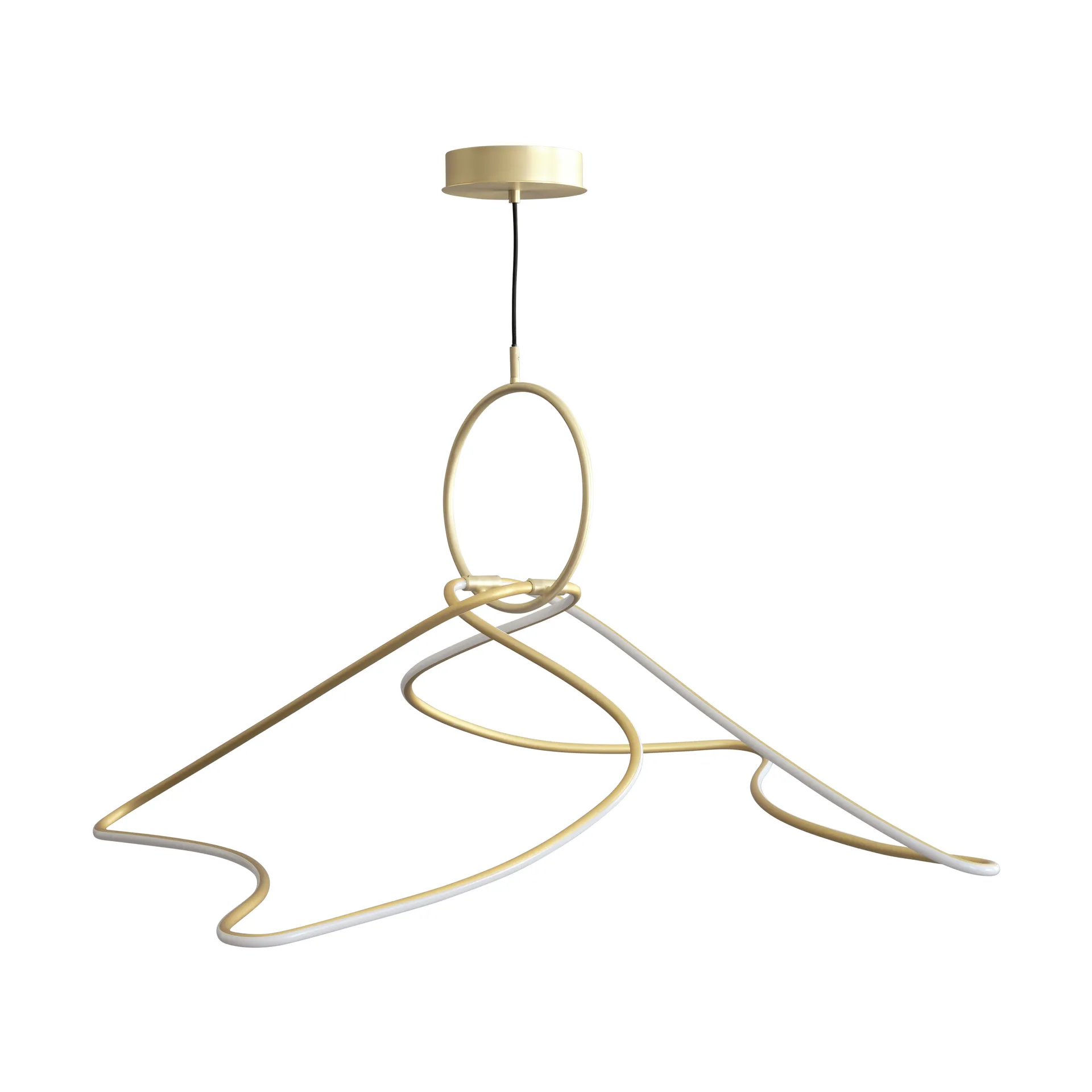 Żyrandol  Kumo Chandelier Big , Brass 101 Copenhagen
