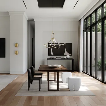 Żyrandol  Kumo Chandelier Mini  - Brass - 101 Copenhagen