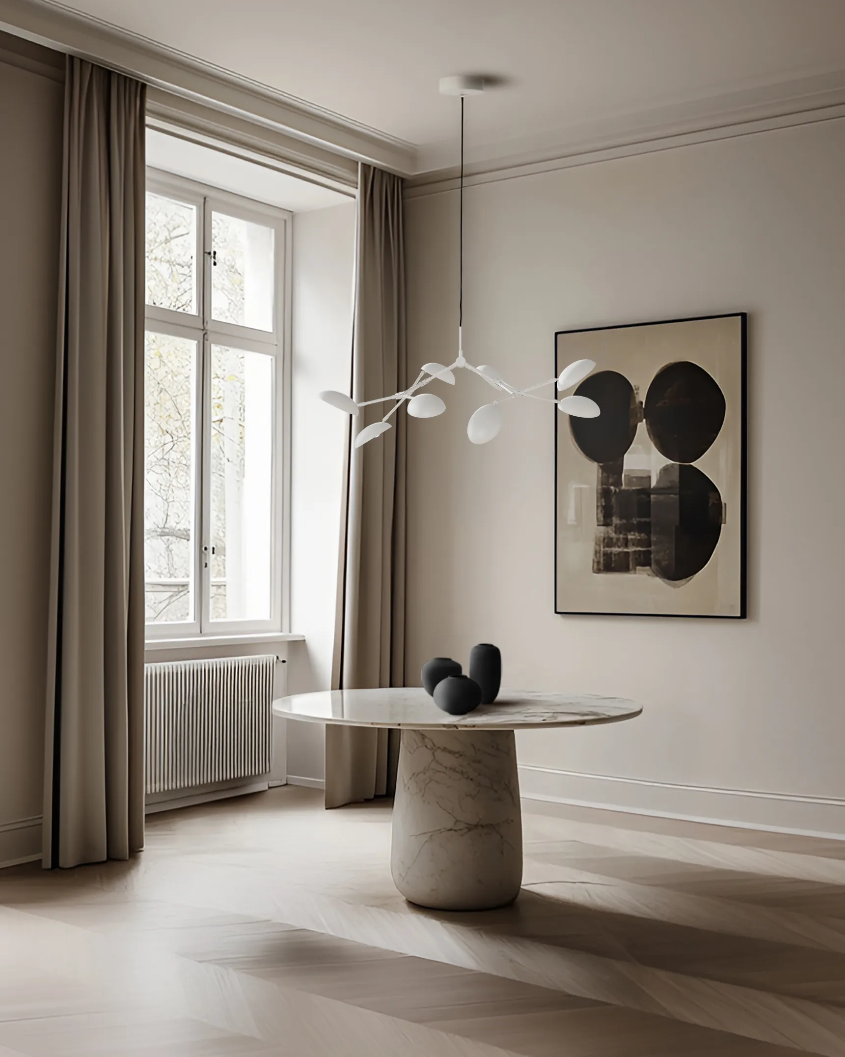 Żyrandol mini Drop Chandelier, Biały 101 Copenhagen