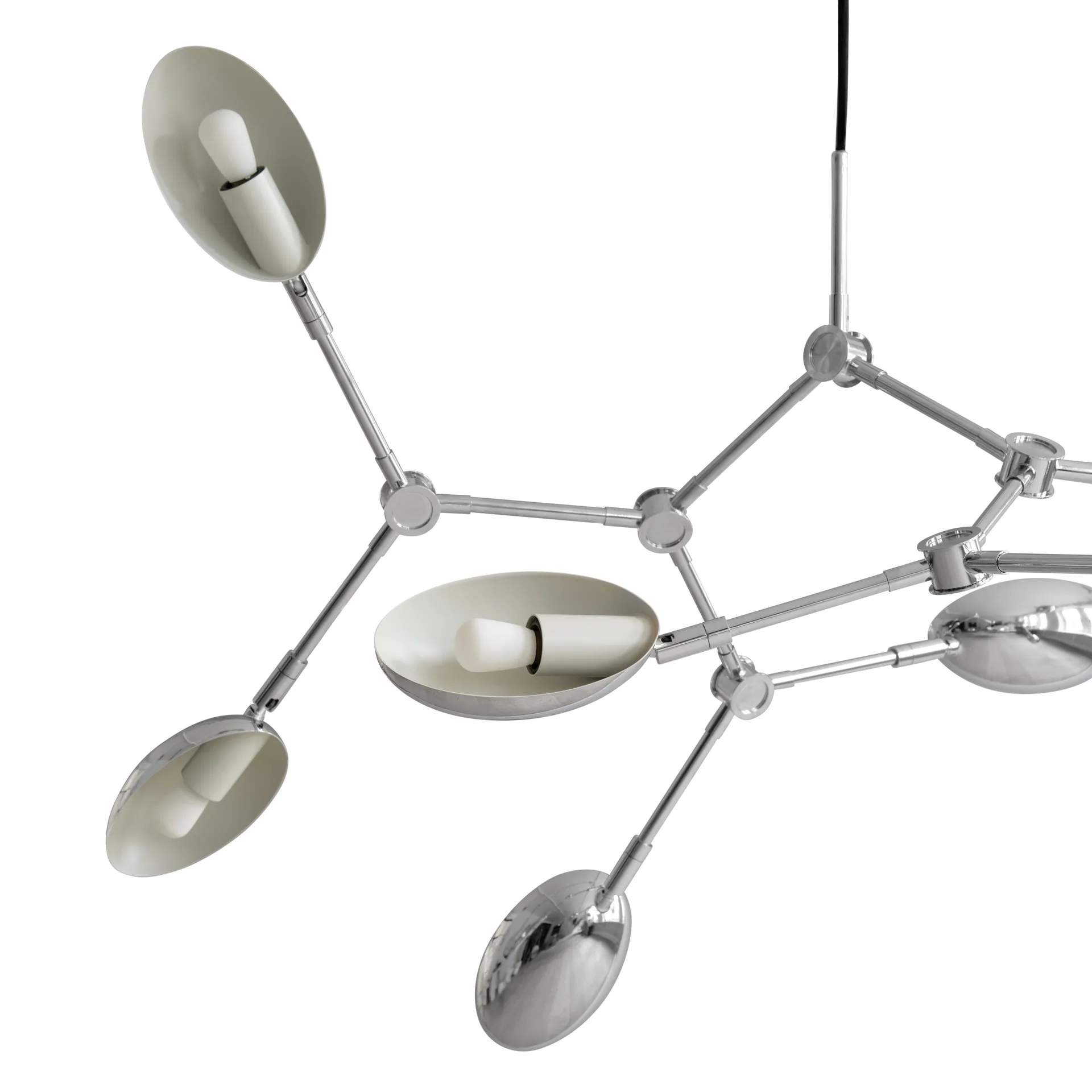 Żyrandol mini Drop Chandelier, Chrome 101 Copenhagen