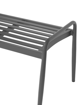 Ławka Messina 51x124 cm - Anthracite - 1898