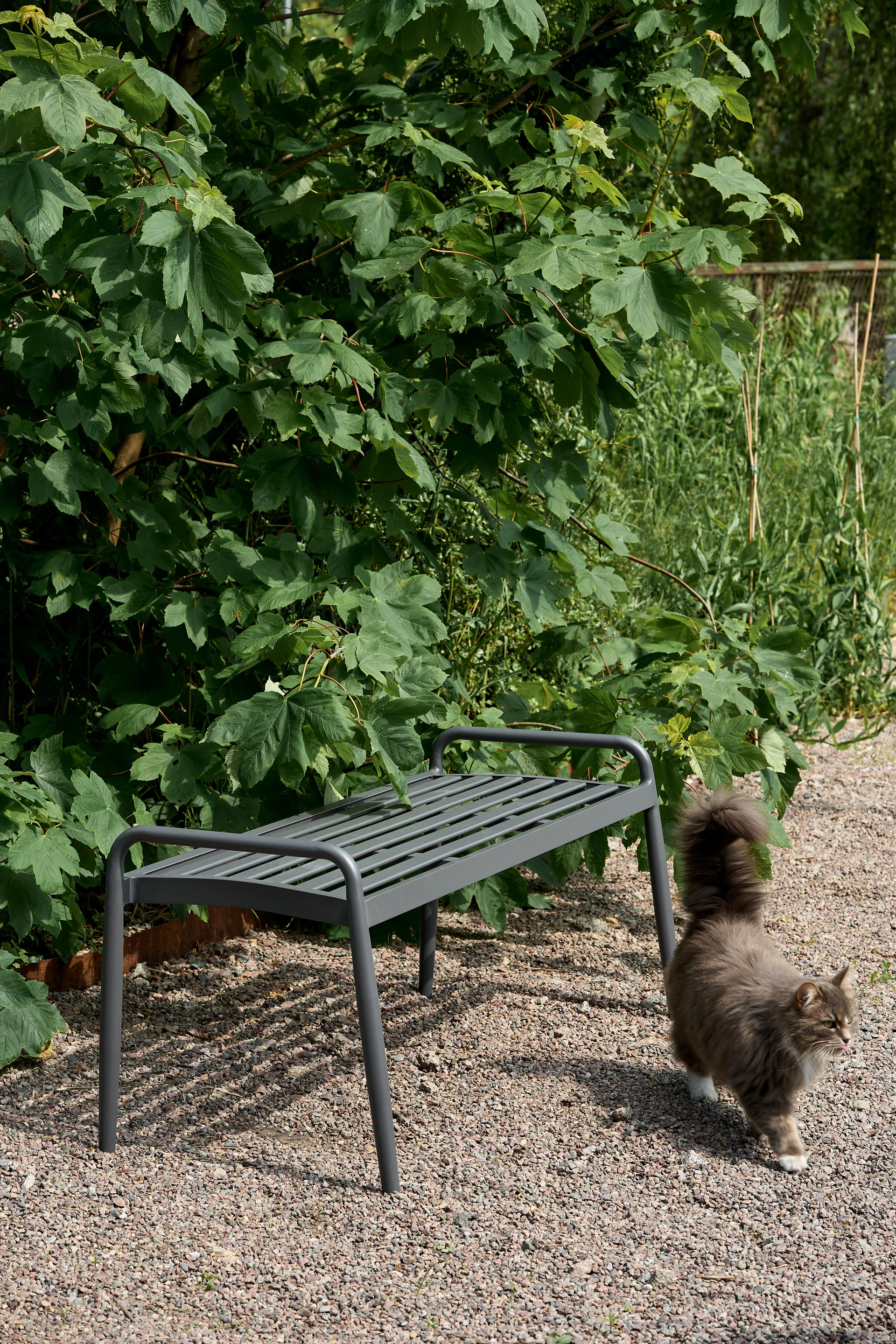 Ławka Messina 51x124 cm, Anthracite 1898