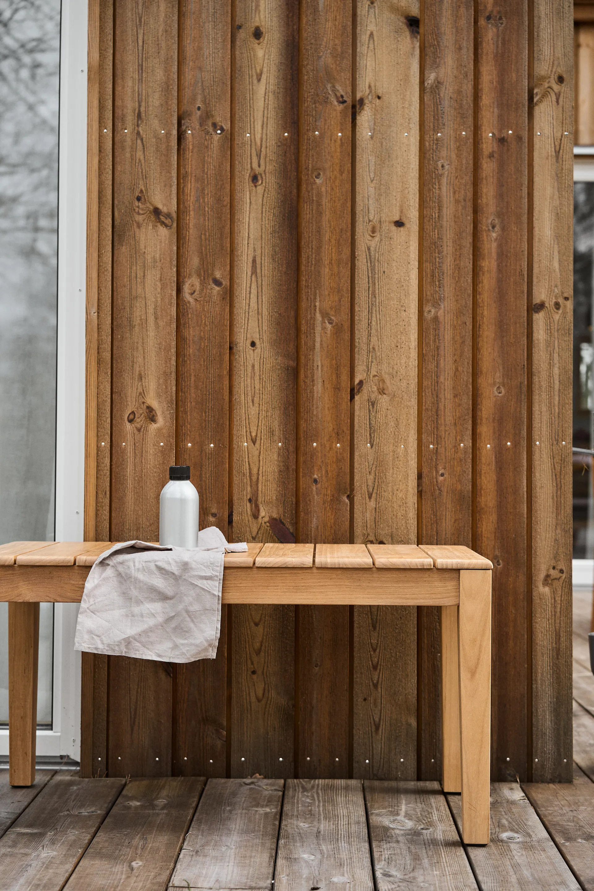 Ławka Sköndal 85x40x45 cm, Teak 1898