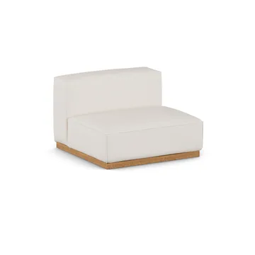 Bergsdal fotel 1,5-osobowy - Caleido beige 9600-Jesion bejcowany na kolor dębu, 1,5-osobowa - 1898
