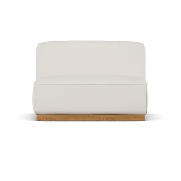 Bergsdal fotel 1,5-osobowy - Caleido beige 9600-Jesion bejcowany na kolor dębu, 1,5-osobowa - 1898