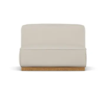 Bergsdal fotel 1,5-osobowy - Jump beige 1956-Jesion bejcowany na kolor dębu, 1,5-osobowa - 1898
