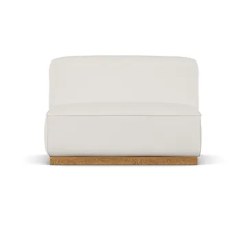 Bergsdal fotel 1,5-osobowy - Jump offwhite 1954-Jesion bejcowany na kolor dębu, 1,5-osobowa - 1898