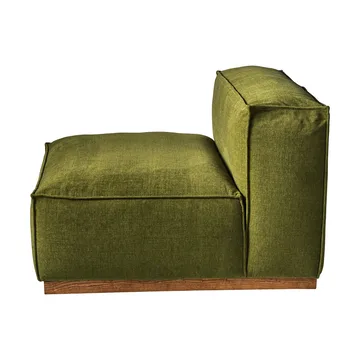 Bergsdal fotel 1,5-osobowy - Luisa green 3975-Jesion bejcowany na kolor dębu, 1,5-osobowa - 1898