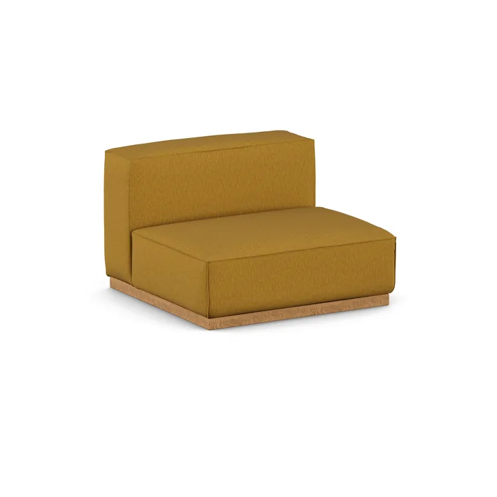 Bergsdal fotel 1,5-osobowy - Luisa mustard - 1898