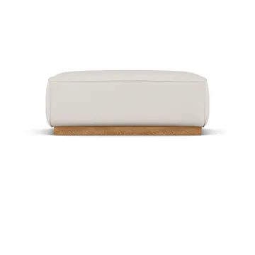 Bergsdal podnóżek - Caleido beige 9600-Jesion bejcowany na kolor dębu - 1898