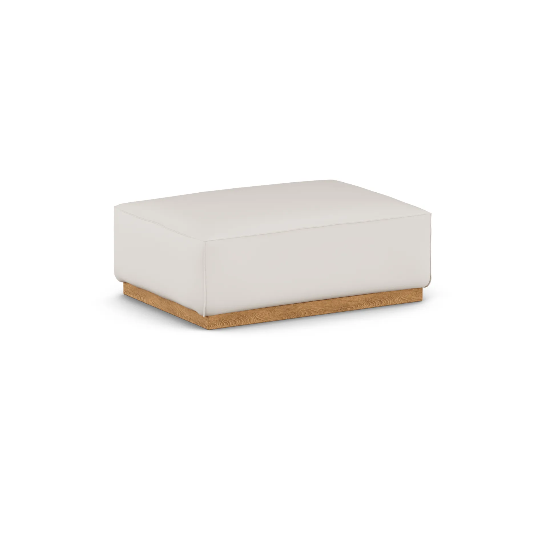 Bergsdal podnóżek, Caleido beige 9600-Jesion bejcowany na kolor dębu 1898