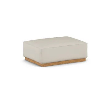 Bergsdal podnóżek - Jump beige 1956-Jesion bejcowany na kolor dębu - 1898