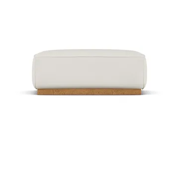 Bergsdal podnóżek - Jump offwhite 1954-Jesion bejcowany na kolor dębu - 1898