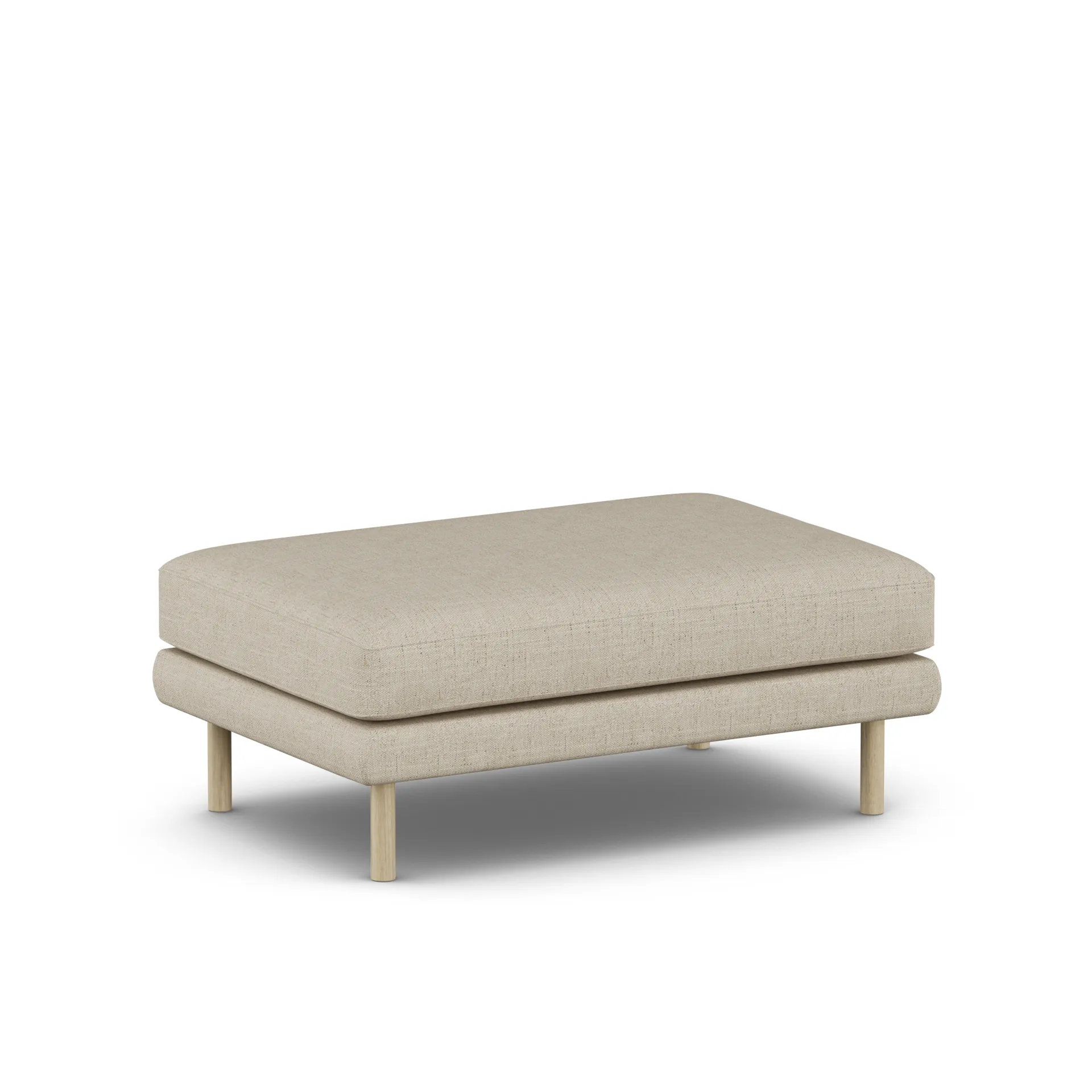 Bredhult podnóżek, Bern Beige 0341-dąb olejowany na biało 1898