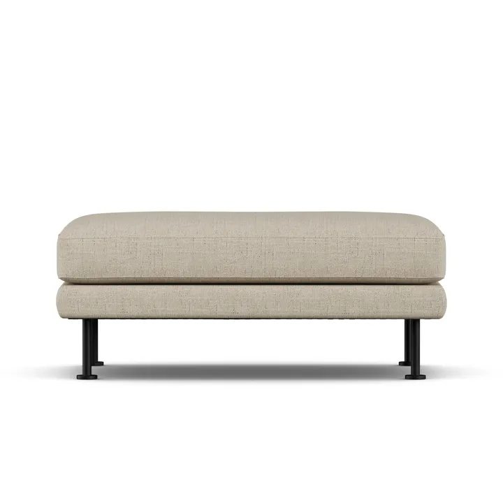 Bredhult podnóżek - Bern Beige 0341-stal czarna - 1898