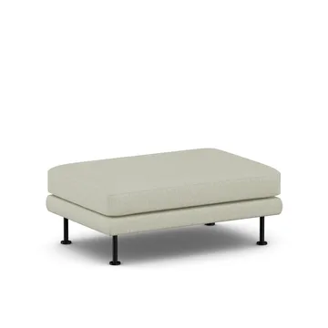 Bredhult podnóżek - Luiza Beige 3981-stal czarna - 1898