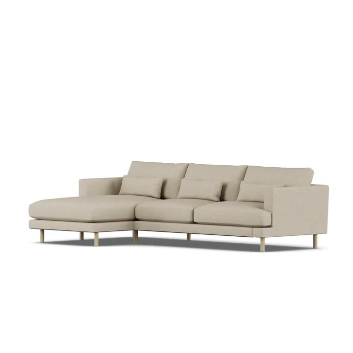 Bredhult sofa - Bern Beige 0341-dąb olejowany na biało, 2,5-osobowa C2 - 1898