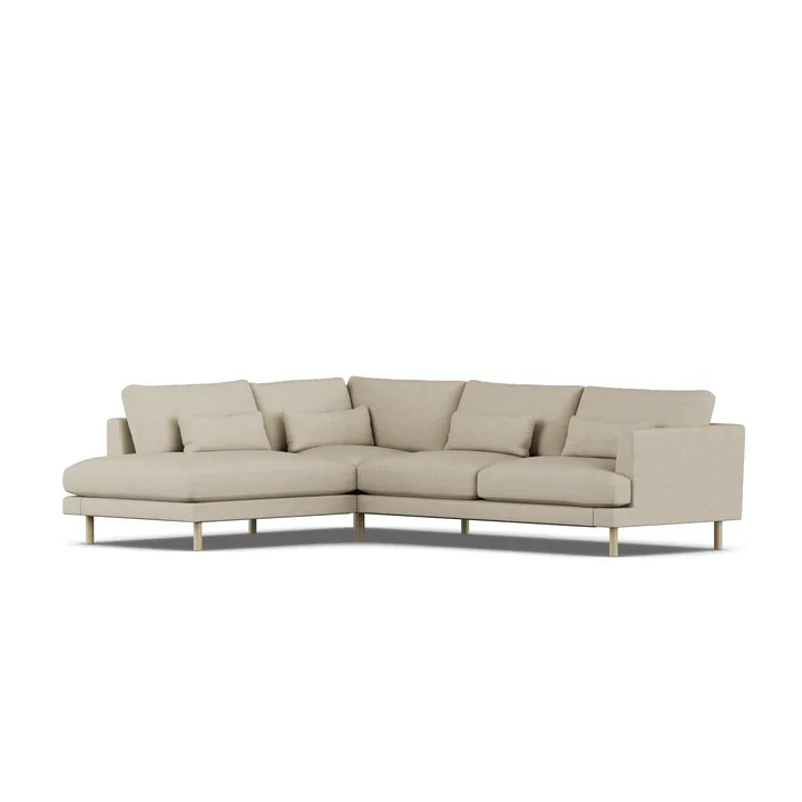 Bredhult sofa - Bern Beige 0341-dąb olejowany na biało, 3-osobowa A2 - 1898